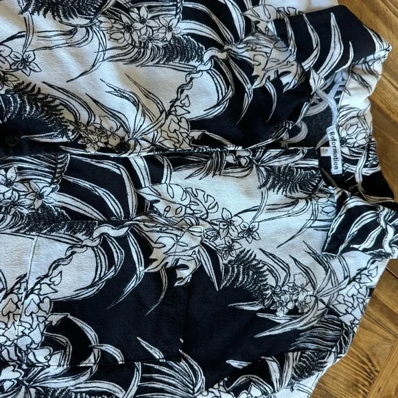 Reformation tropical goth button down, XL, VGUC - Picture 2 of 7